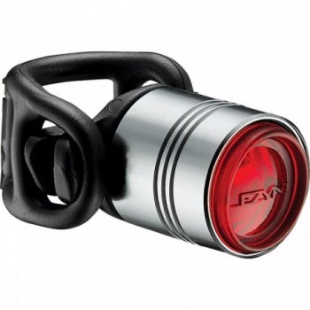 Femto Drive Rear Light 7 Lumen - 1 Steady Mode, 4 Flash Modes, Silver - 2