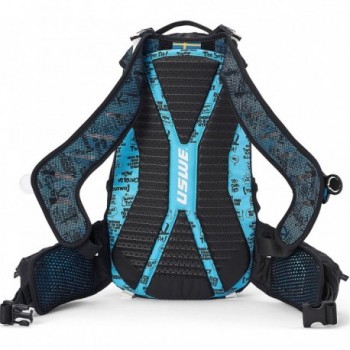 USWE Flow 16L Rucksack Blau mit CE-zertifiziertem Rückenprotektor - 9