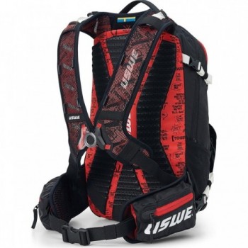 Zaino Protettivo USWE Flow 16 Litri Blu con Paraschiena Certificato CE per Freeride e Downhill - 12 - Zaini - 7350069253408