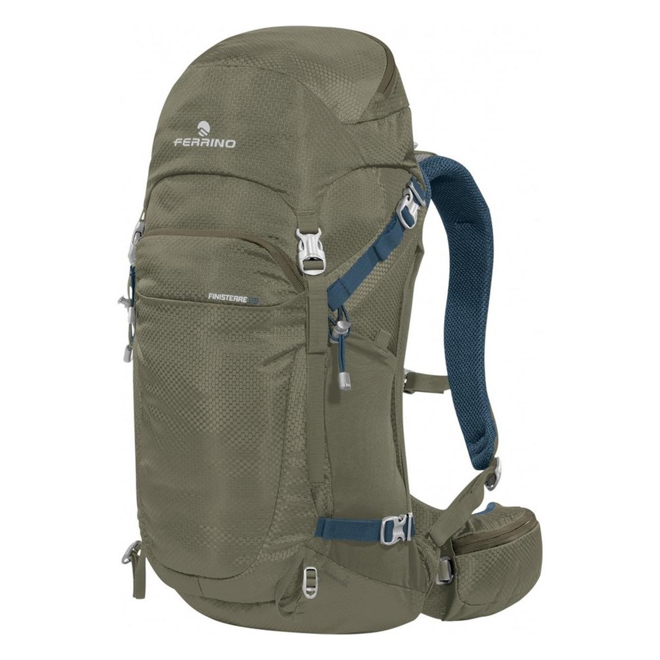 Sac à dos Finisterre 28L Vert pour Trekking avec Dry Net System - 1