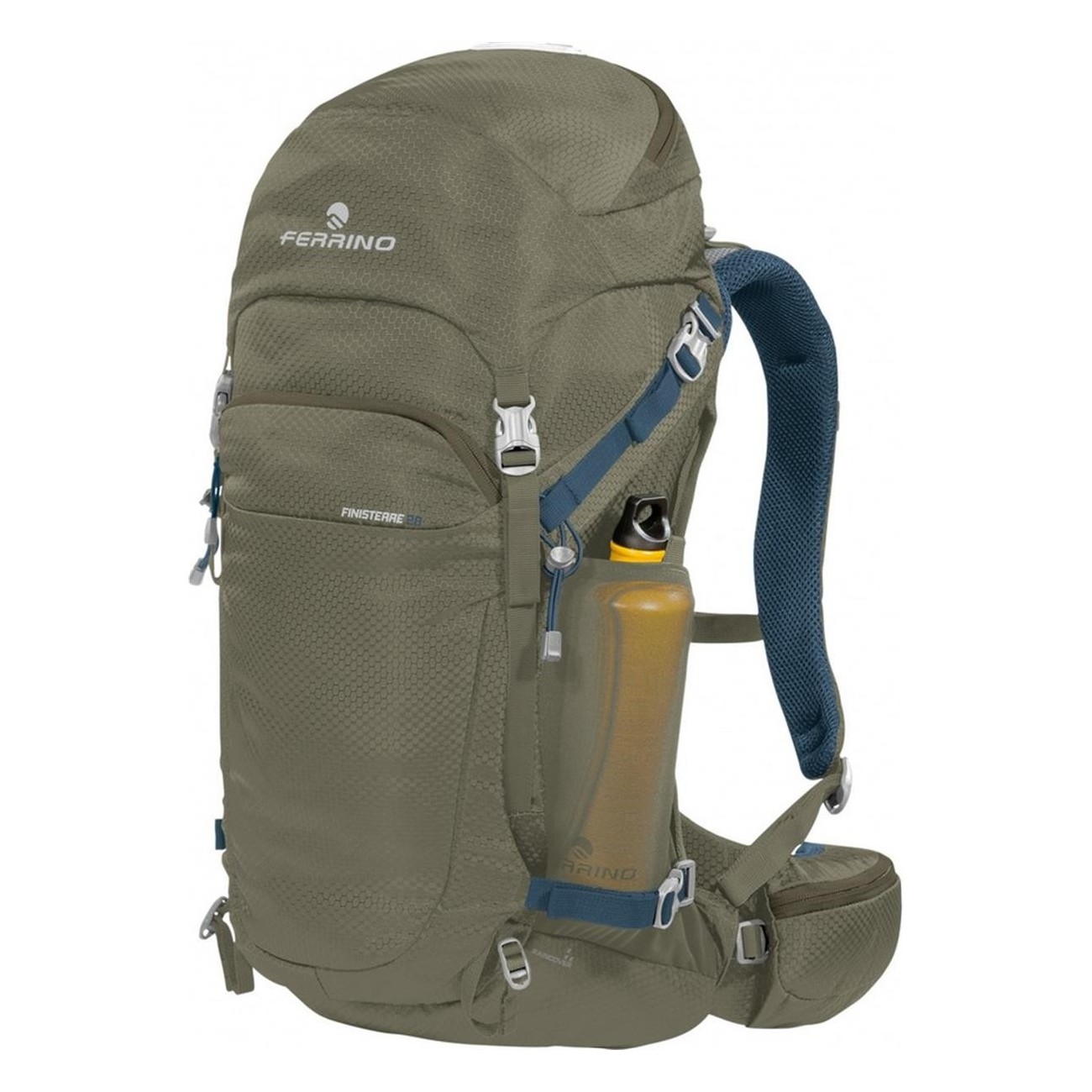 Sac à dos Finisterre 28L Vert pour Trekking avec Dry Net System - 4