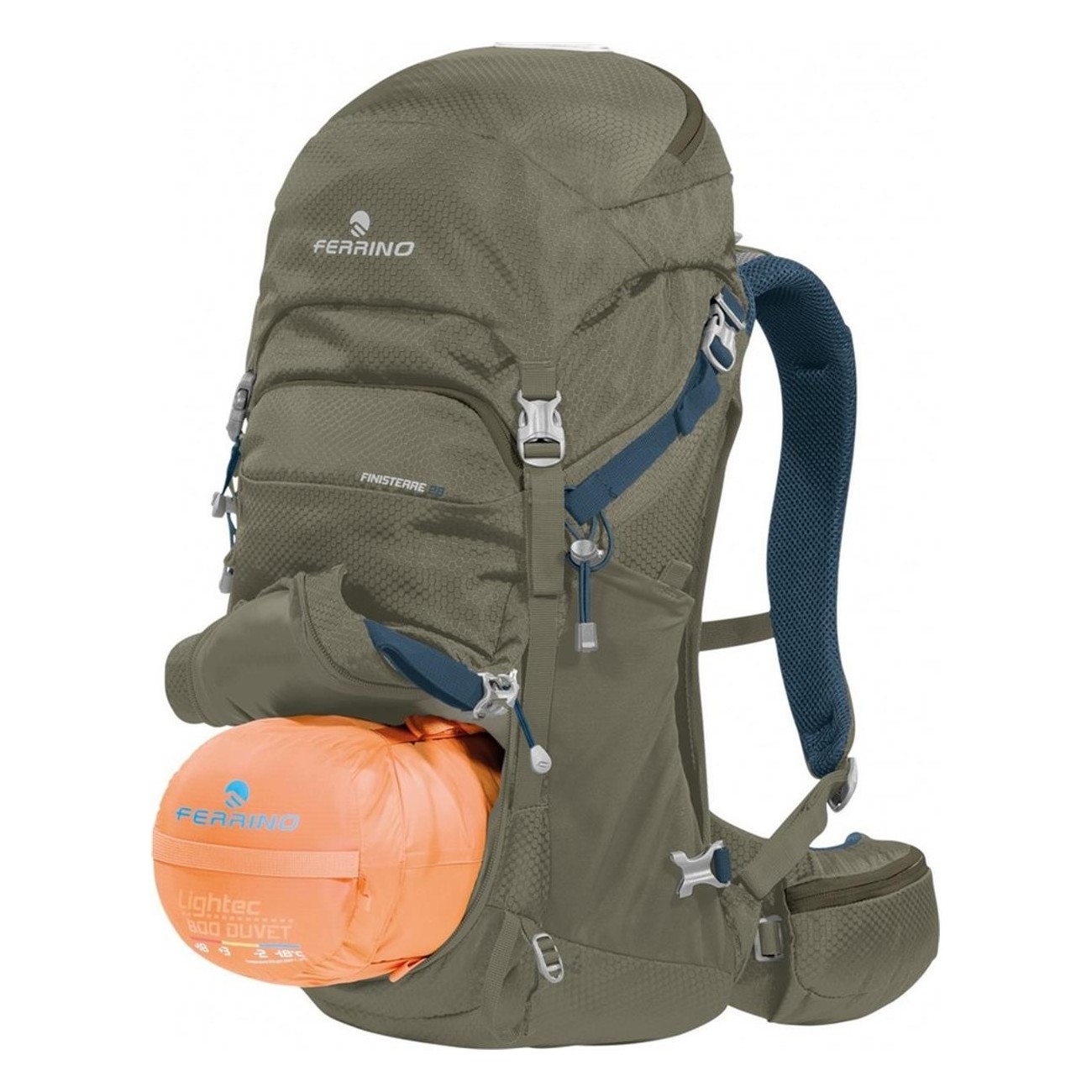 Sac à dos Finisterre 28L Vert pour Trekking avec Dry Net System - 7