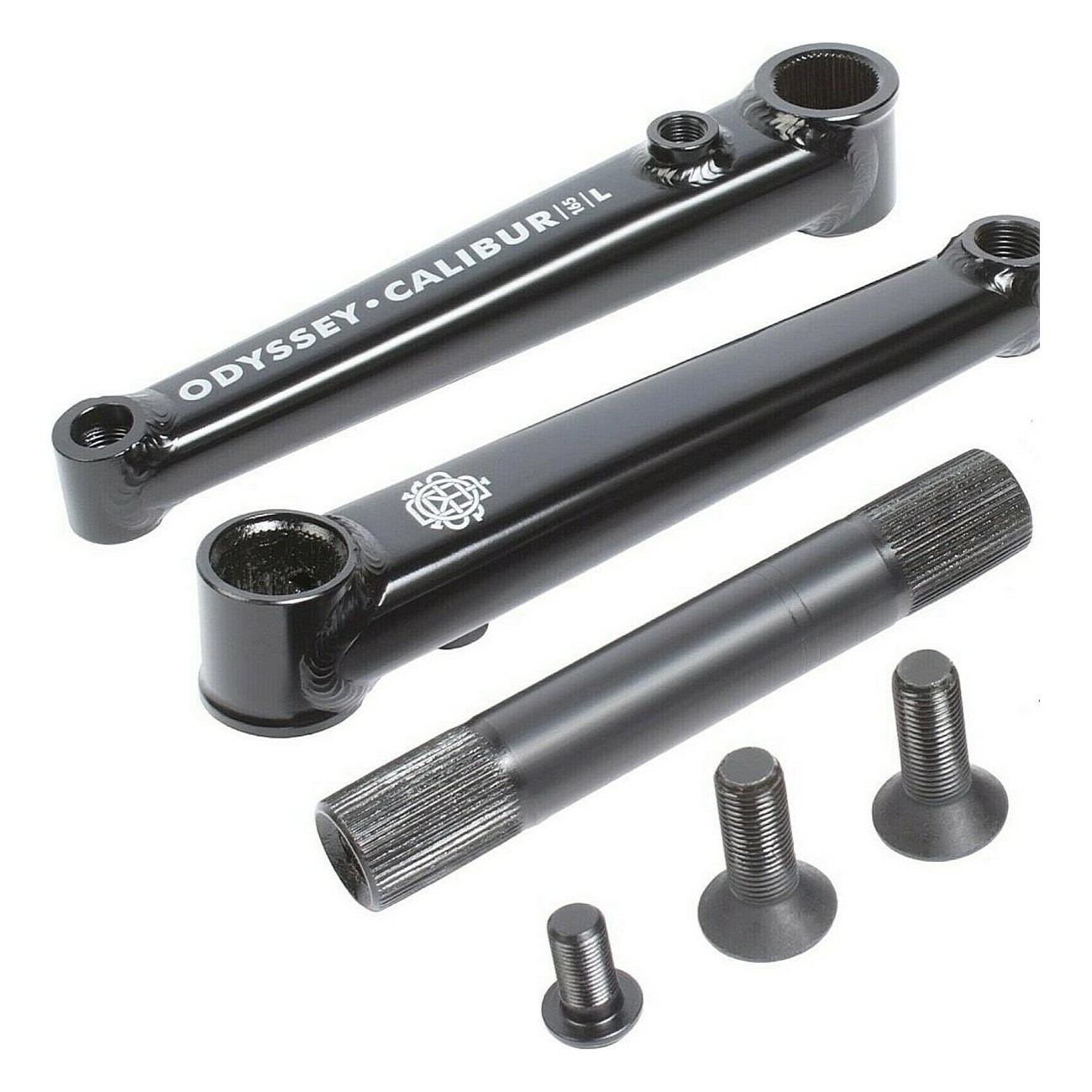 Odyssey Calibur V2 170mm CrMo 3-Piece Black DX/LHD Without Bearing - 1