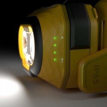 Lampe Frontale Silva Discover Jaune 500 Lumens, Résistante IP65, Modes Lumière Rouge et Orange - 3