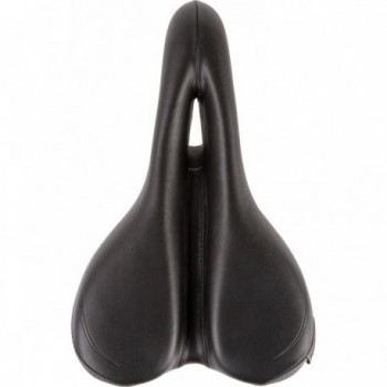 VELO PLUSH Flex DC M Men's Saddle with Deep V Cut, 269x162mm, 471g - 3