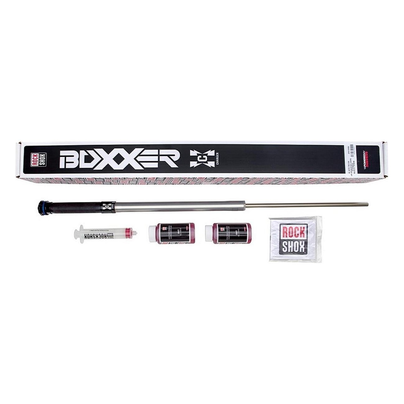 Right Shock Upgrade Kit for BoXXer 2010-2019 with Charger Included - 1