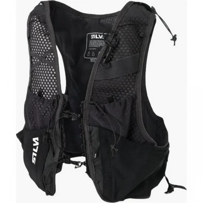 Silva Strive 10 Black Vest Size M - Lightweight, Breathable, 10L Capacity for Long Runs - 1