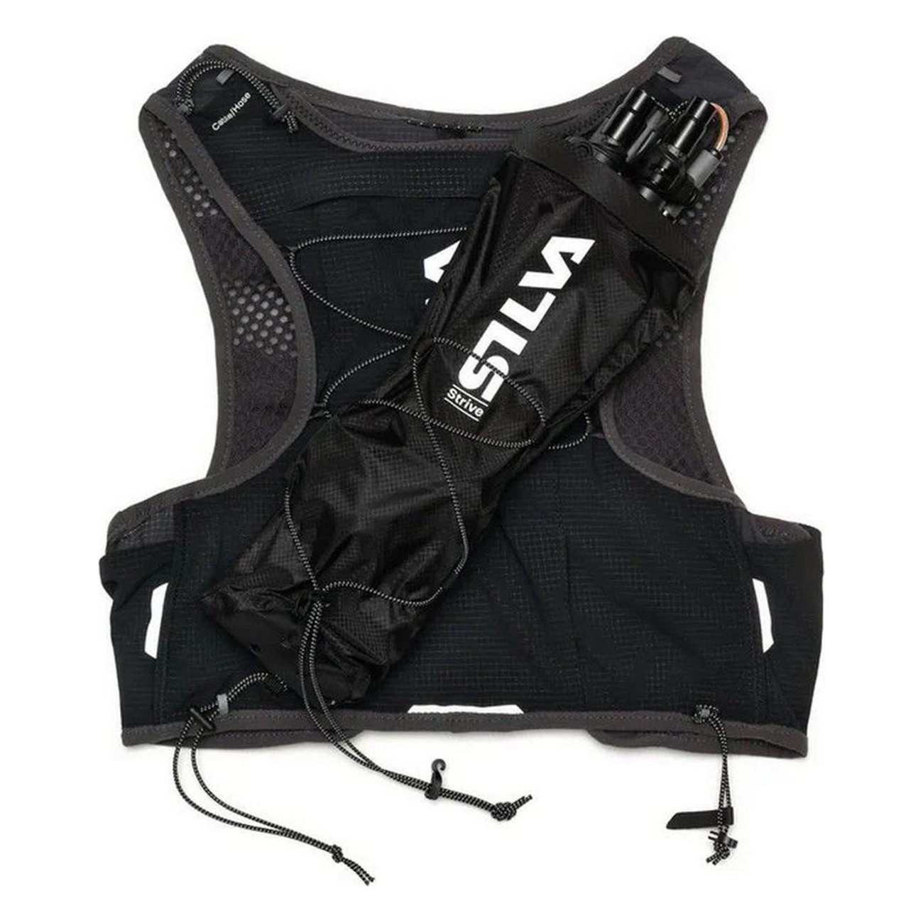 Gilet Silva Strive 10 Nero Taglia M - Leggero, Traspirante e con Capacità di 10 Litri per Corse Lunghe - 10 - Attrezzatura trail