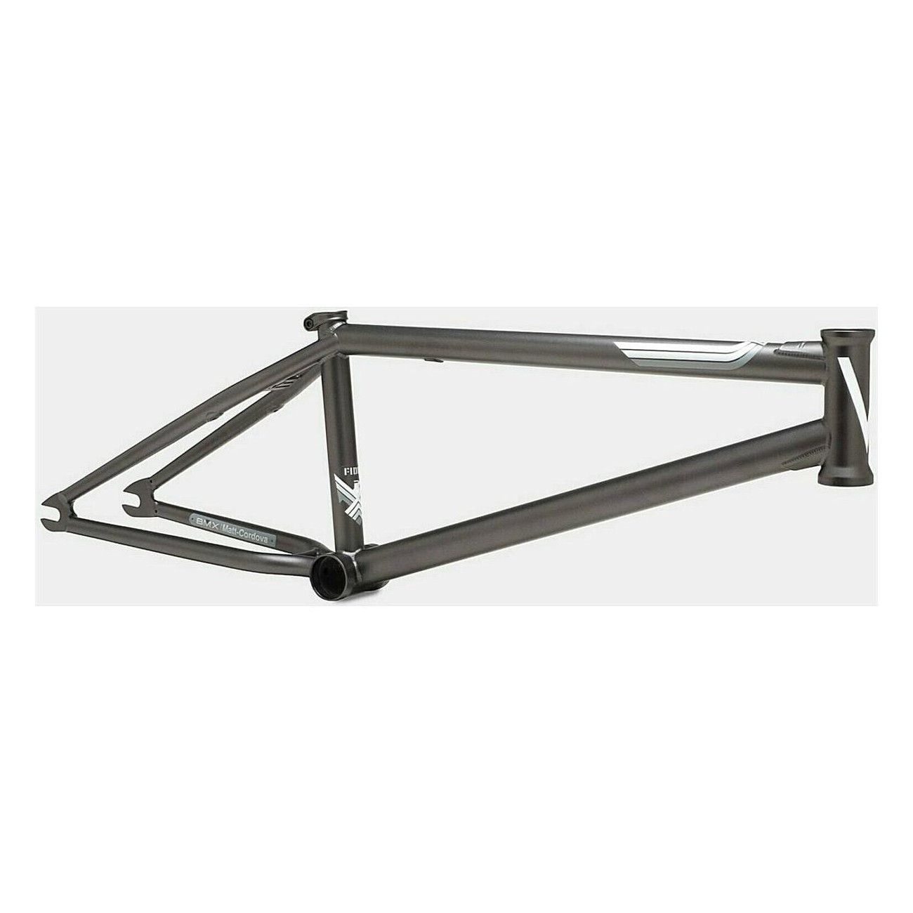 Fides Frame 20.5' Matte Grey in Chrome 4130 - Sturdy and Lightweight Design - 1