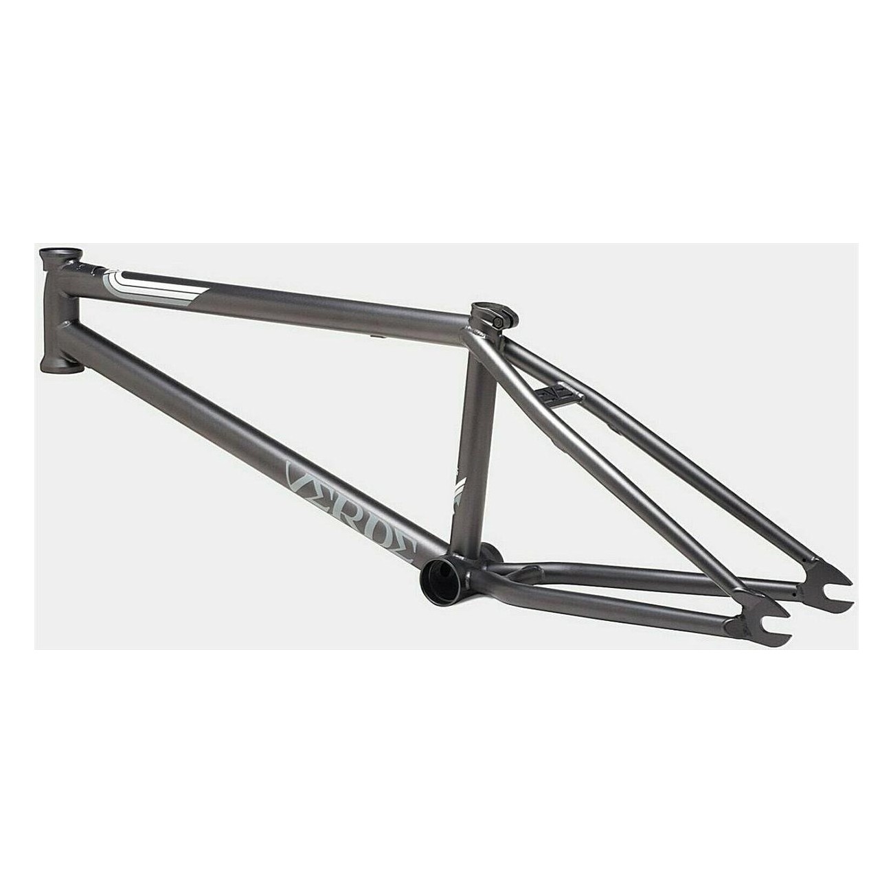 Fides Frame 20.5' Matte Grey in Chrome 4130 - Sturdy and Lightweight Design - 2