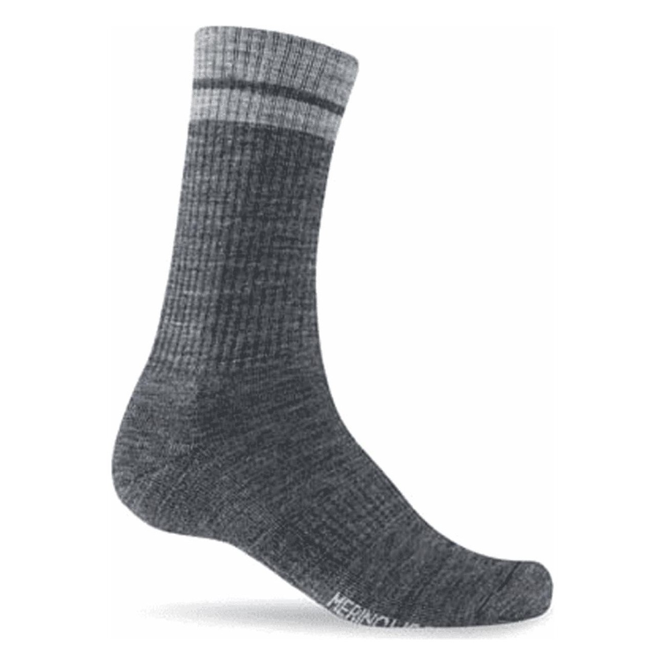 Winter Merino Wool Socks Anthracite/Grey EU 43-45 for Cyclists - 1