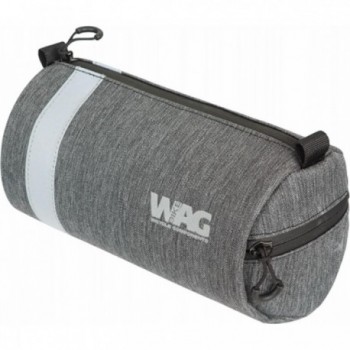 Gray 2L Waterproof Front Handlebar Bag for Gravel Bikes - 1