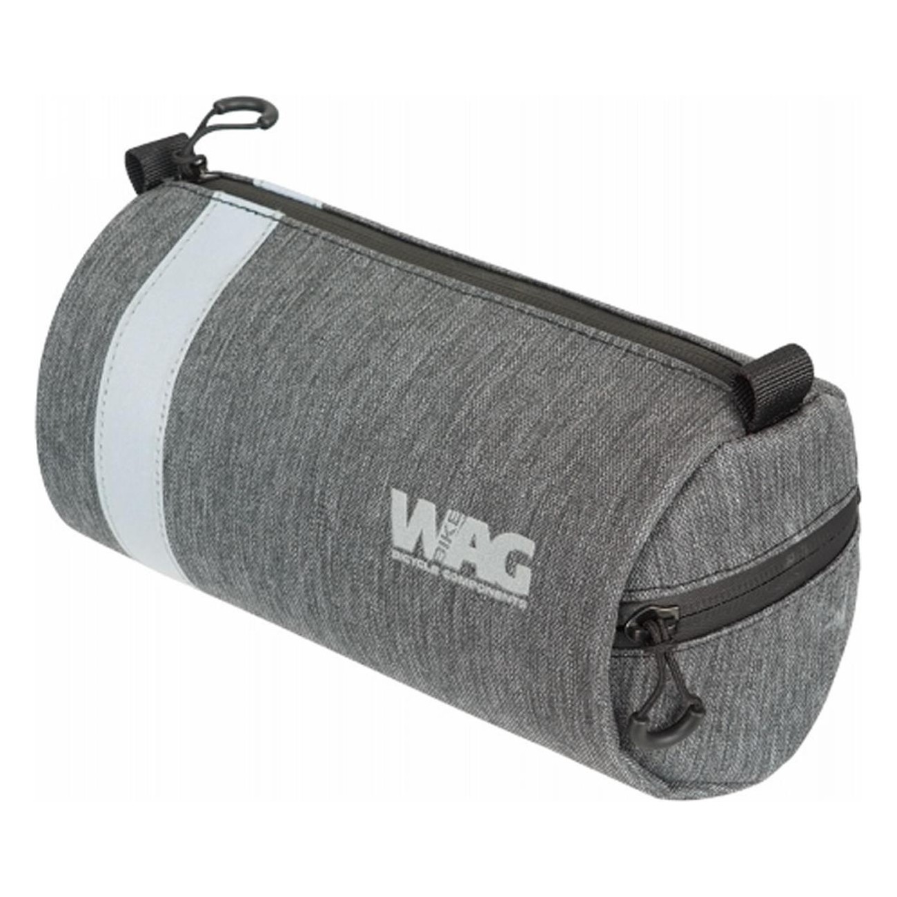 Gray 2L Waterproof Front Handlebar Bag for Gravel Bikes - 1