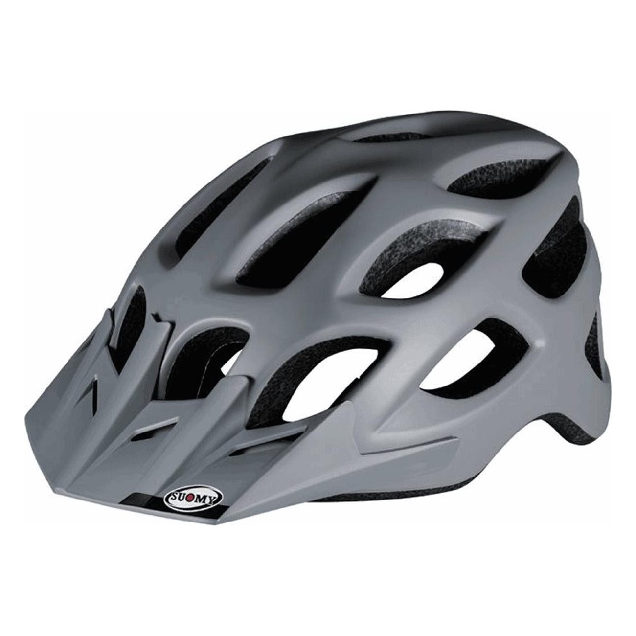 Casco SUOMY FREE Grigio Opaco Taglia M (54/58 cm) - Leggero 230g - 1 - Caschi - 8020838314812