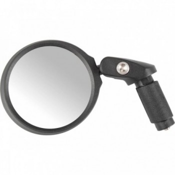 M-Wave Fahrrad Rückspiegel Schwarz 62mm verstellbar, bruchsicheres Glas - 1