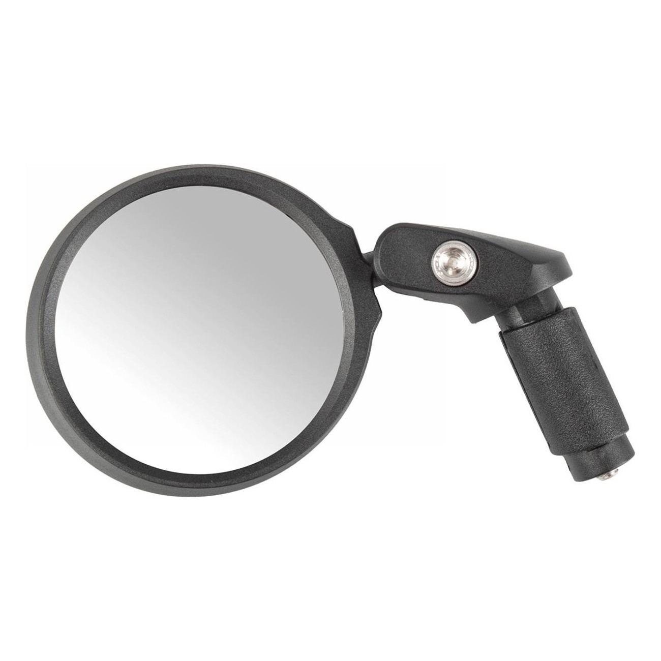 M-Wave Fahrrad Rückspiegel Schwarz 62mm verstellbar, bruchsicheres Glas - 1