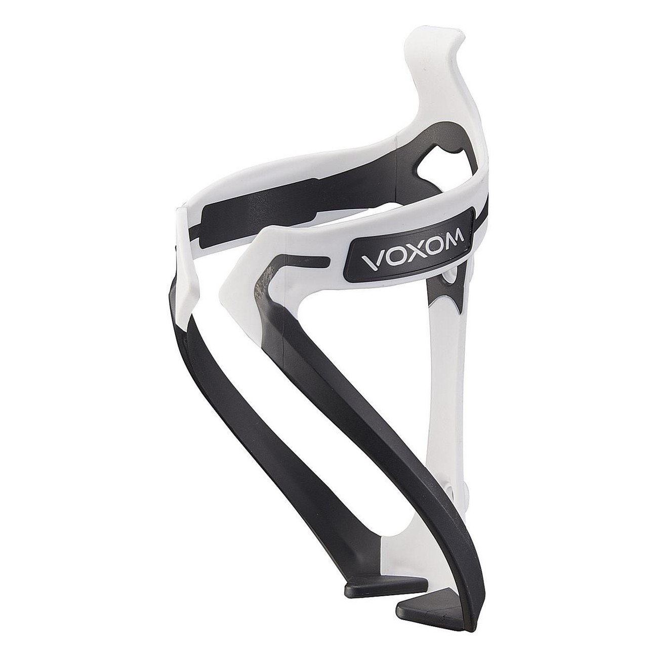 Voxom FH11 Lightweight and Durable Bottle Holder, Matte Black-White, 38g - 1