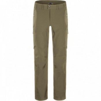 Pantalones Hombre Trekking Verde Oscuro Talla 60 GETDRY RIPSTOP - 1