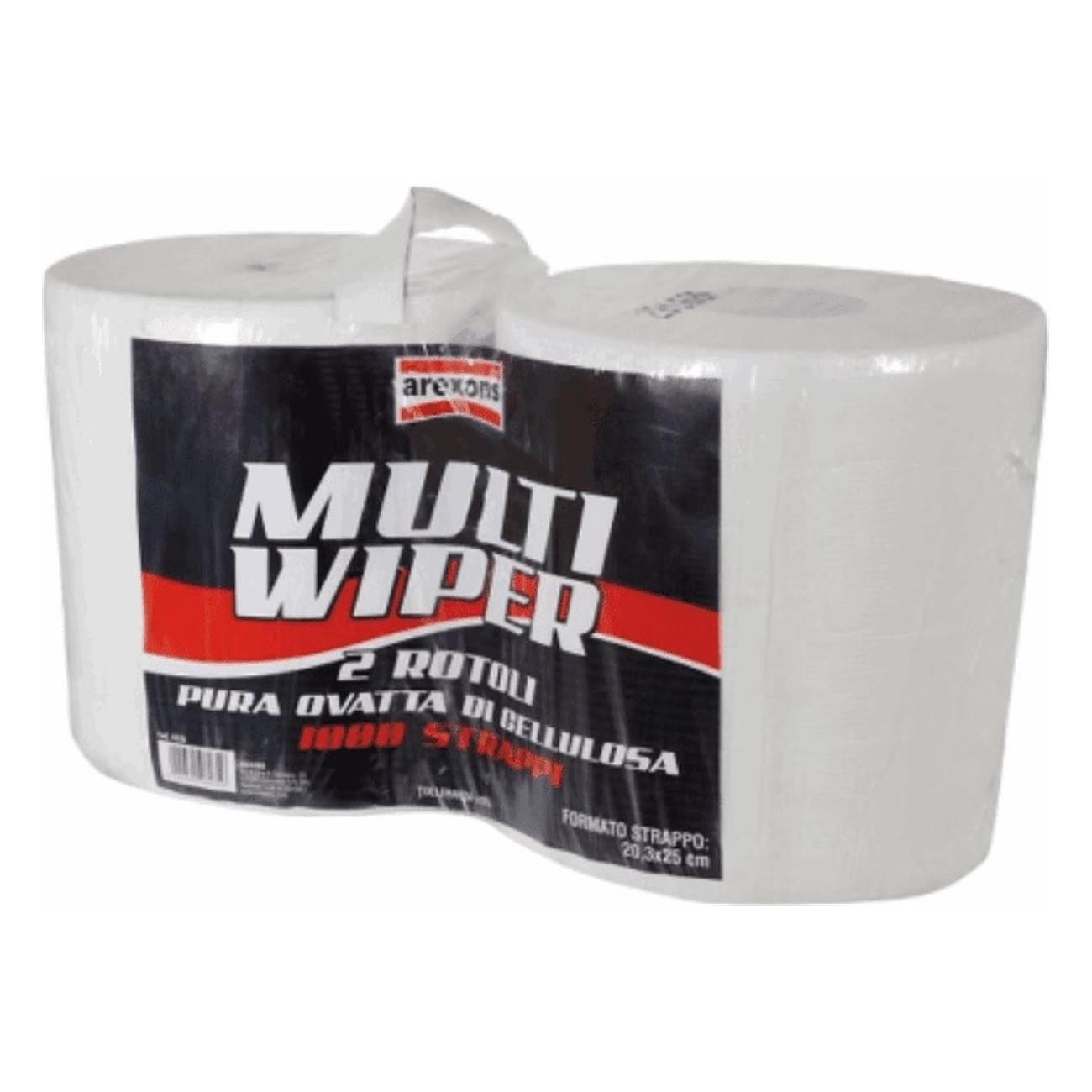 Multi Wiper Bobina Carta Assorbente - 2 Rotoli, 1000 Strappi, 20.3x25 cm - 1 - Altro - 8002565082356