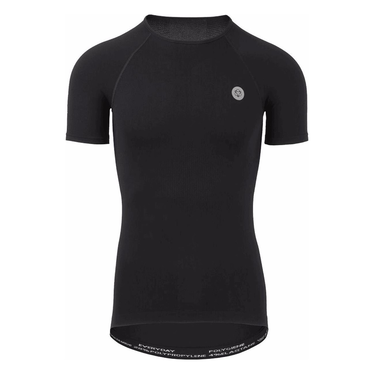 Maglia Intima Unisex Nero XS Traspirante a Maniche Corte - Comfort e Funzionalità - 1 - Maglie - 8717565571570