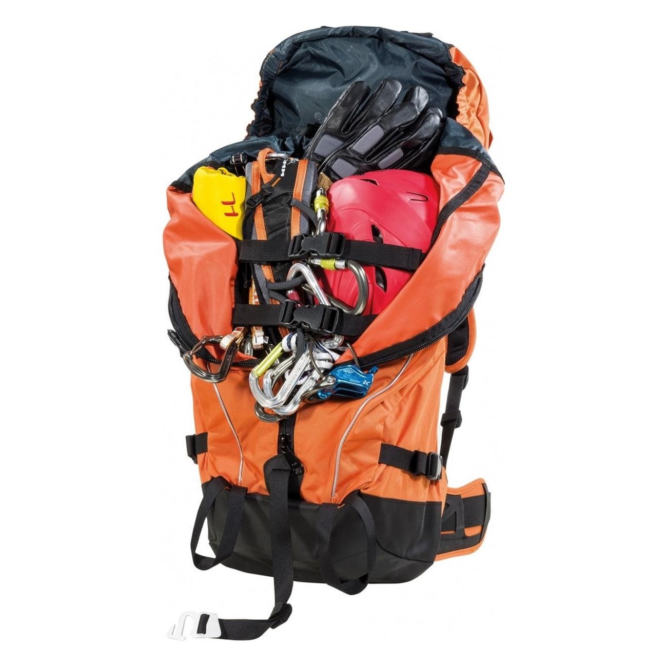 Mochila Sierra Alfa Naranja 50L para Alpinismo y Esquí de Montaña - 3