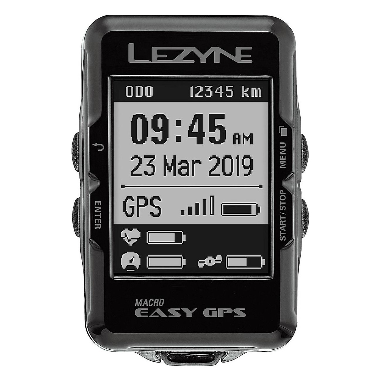 Easy Macro GPS Computer for Cycling with Advanced Features and Bluetooth Connectivity - 1