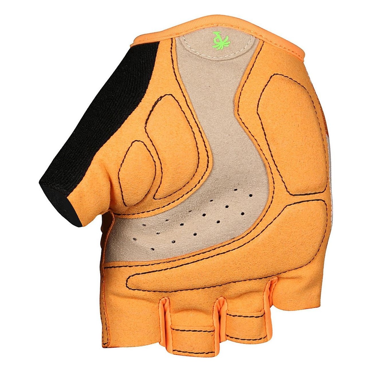 Gants Palmés pour Pédales Orange Crush XXL - Confort et Performance - 2