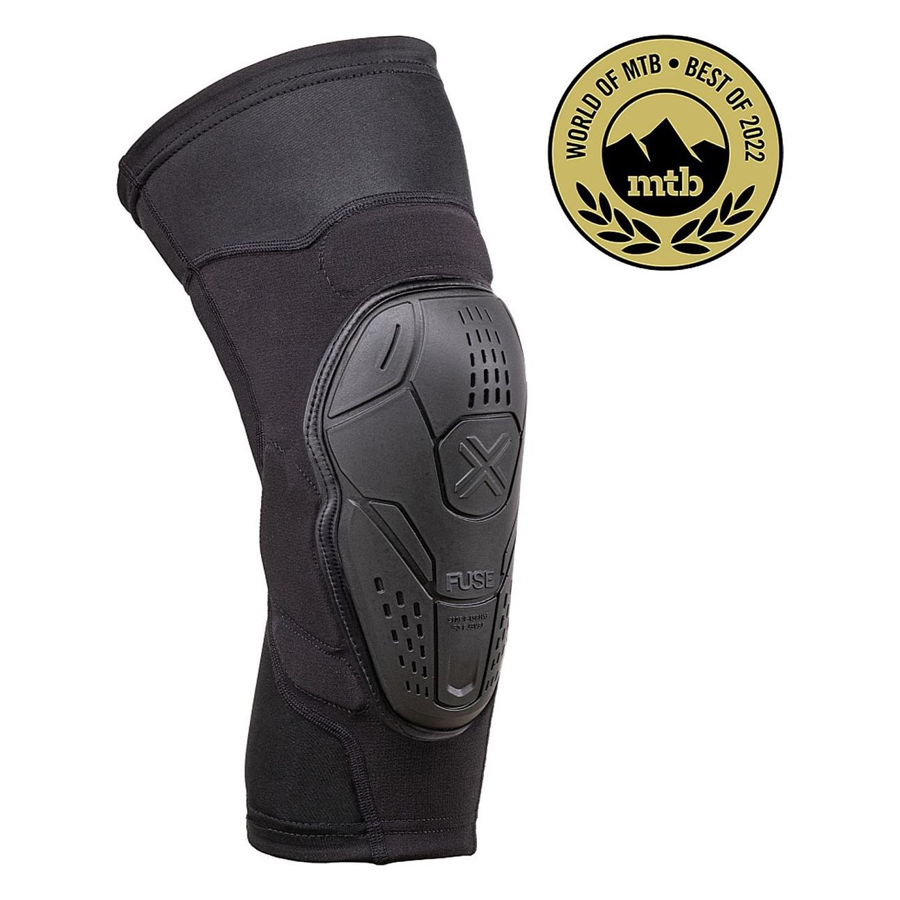 Fuse Neo Closed Knee Brace - Black, Size L, Advanced Protection & Comfort - 1