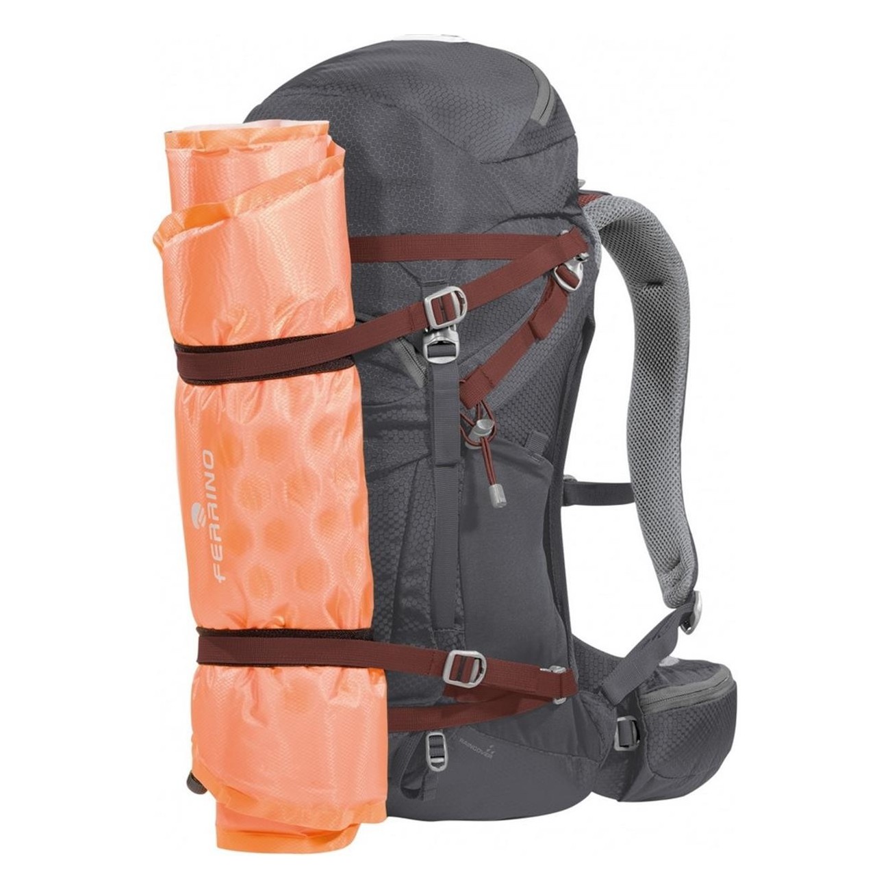 Mochila Finisterre 28L Gris Oscuro para Trekking con Funda - 5