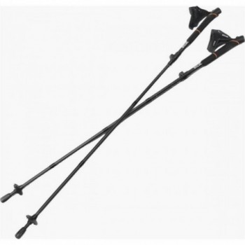 Silva 3K Carbon Adjustable Trail Running Poles 120-140 cm, Lightweight Z-fold - 1