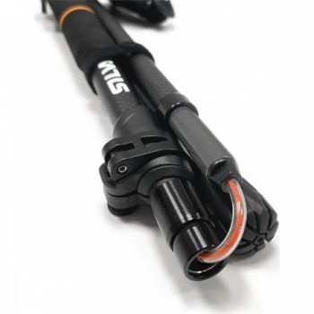 Silva 3K Carbon Adjustable Trail Running Poles 120-140 cm, Lightweight Z-fold - 8