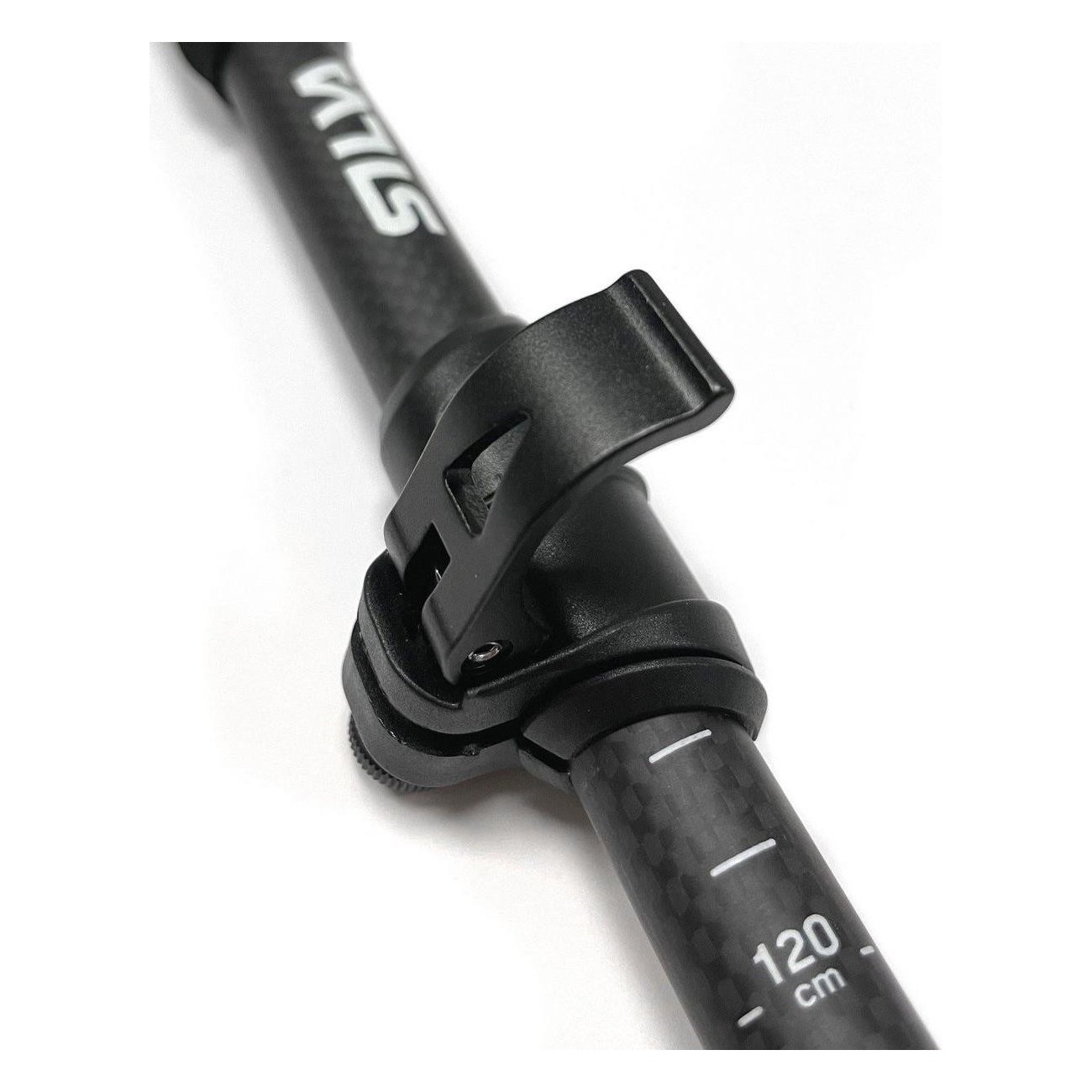 Silva 3K Carbon Adjustable Trail Running Poles 120-140 cm, Lightweight Z-fold - 12