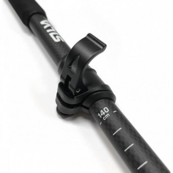 Silva 3K Carbon Adjustable Trail Running Poles 120-140 cm, Lightweight Z-fold - 16