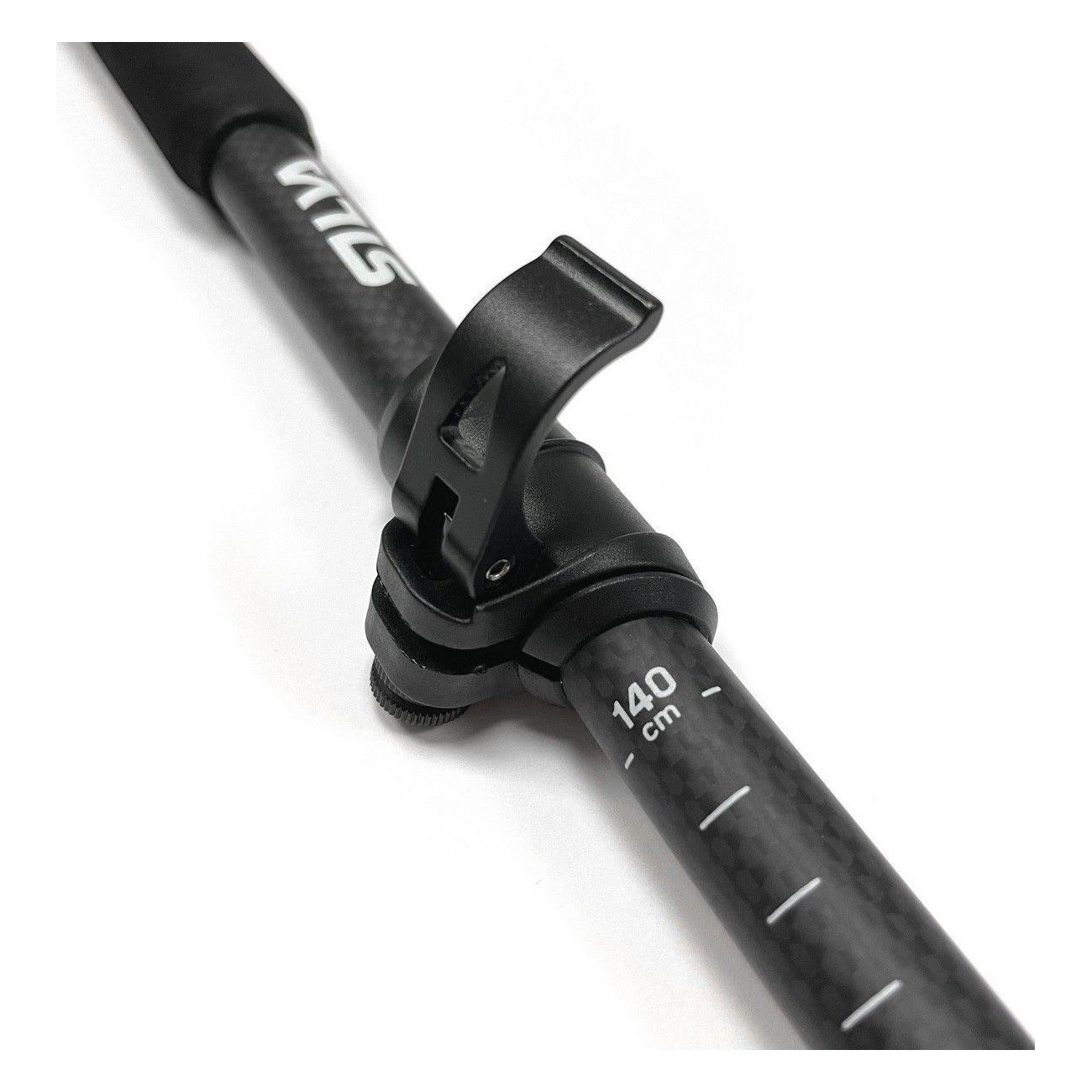 Silva 3K Carbon Adjustable Trail Running Poles 120-140 cm, Lightweight Z-fold - 16