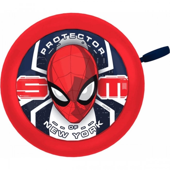 Timbre para Bicicleta Infantil Spider-Man en Acero ø 55 mm, Color Variado - 1