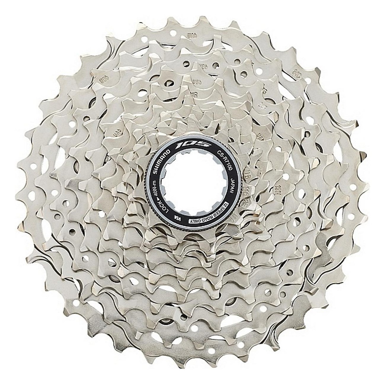 Cassette de pignons Shimano 12V CS-R7100 11-34D pour vélo de route - 1