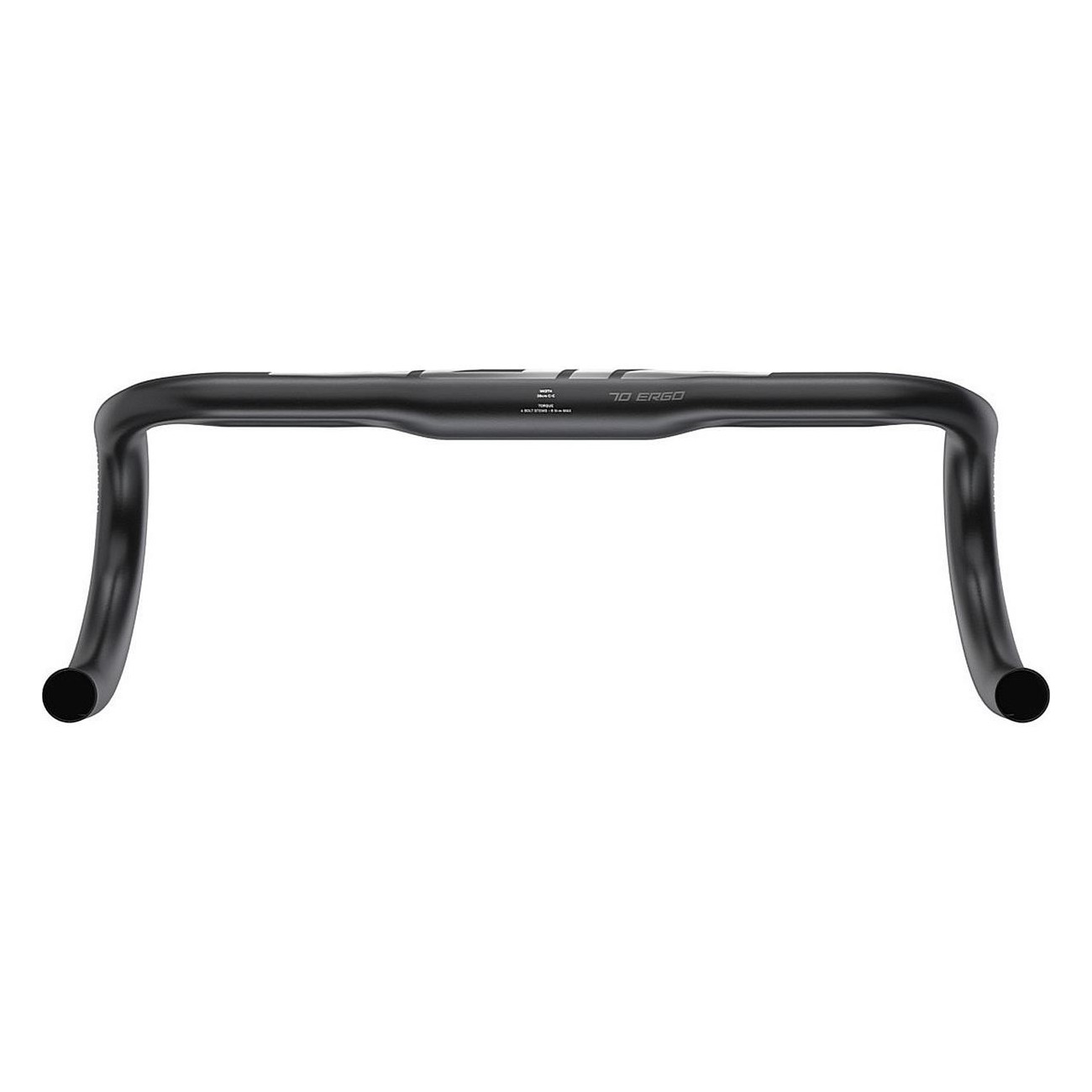 Zipp Service Course SL 70 Ergo Handlebar 44cm Black - Ergonomic Aluminum - 2