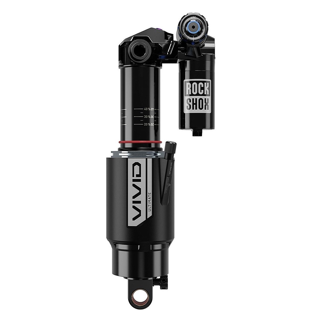 Amortiguador Rockshox Vivid Ultimate RC2T 210x55 mm - Rendimiento Excepcional - 1