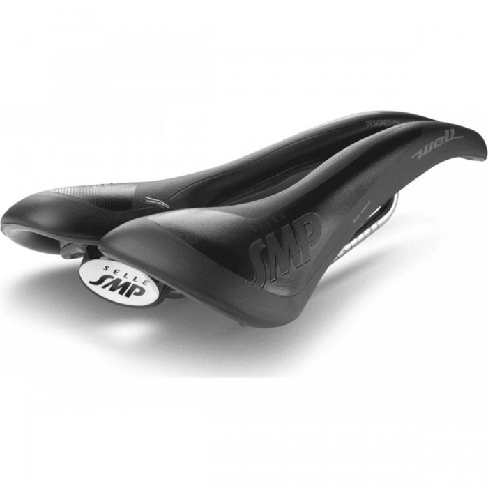 Well Gel Black Saddle 2019 for MTB, Road, Gravel & Cyclocross - Comfort & Performance - 1