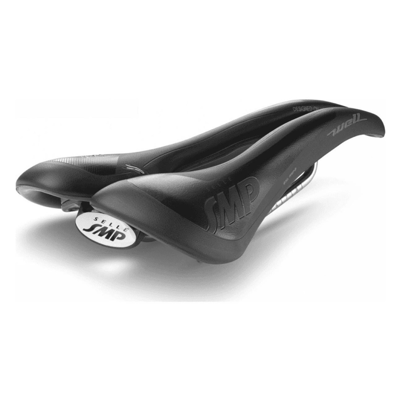 Well Gel Black Saddle 2019 for MTB, Road, Gravel & Cyclocross - Comfort & Performance - 1