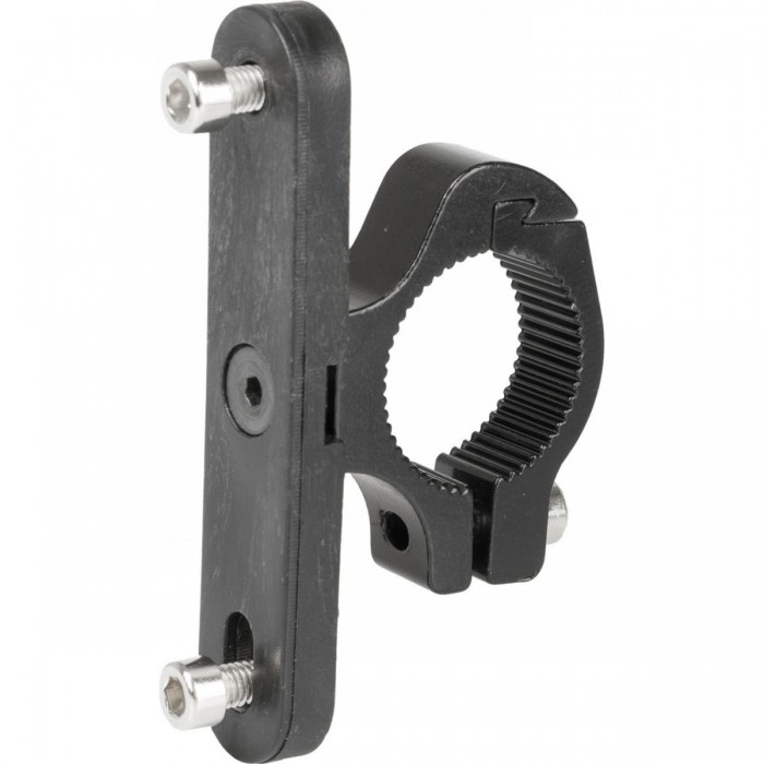 M-WAVE Aluminium Flaschenhalter Adapter Schwarz für Lenker - 1