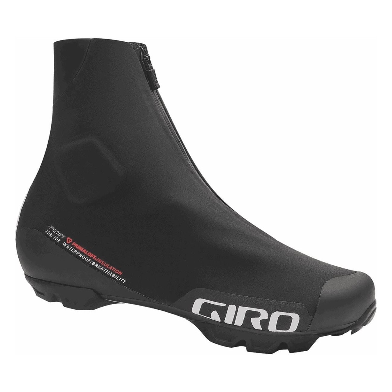 Winter Cycling Shoes Blaze Black Size 47 - Waterproof and Insulated to -7°C - 1