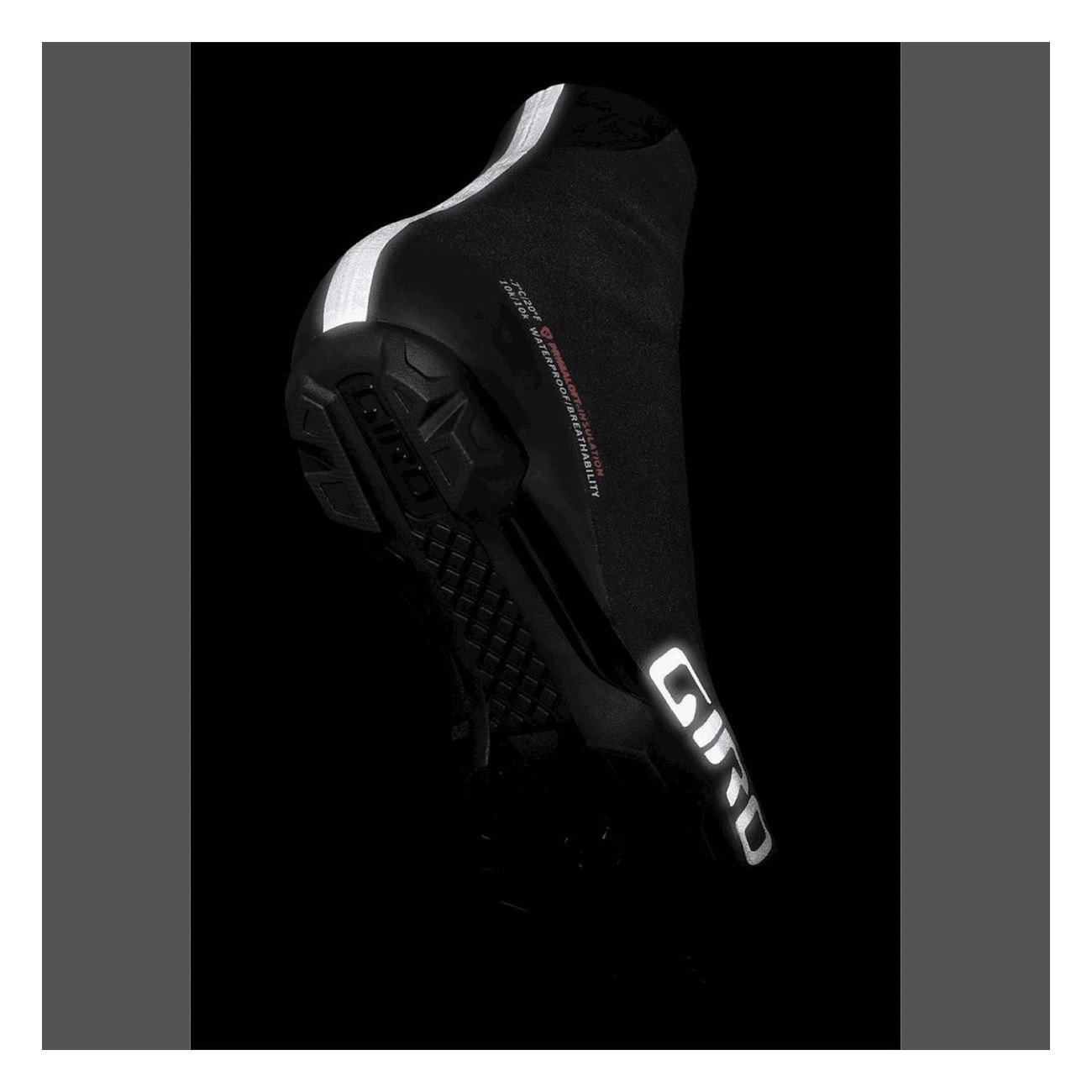 Winter Cycling Shoes Blaze Black Size 47 - Waterproof and Insulated to -7°C - 3