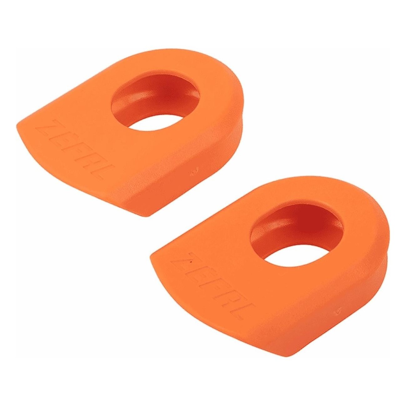 Protections de manivelle Crank Armor Orange pour Sram et Shimano - TPE - 1