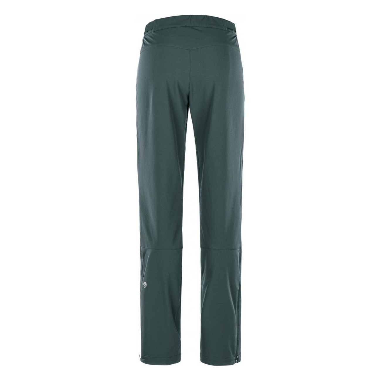 Pantalones mujer Sajama verde oscuro talla 40 con bolsillos y cinturón - 2