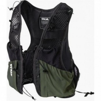 Gilet da Corsa Silva Strive 5 Verde XS - Leggero, Versatile e Traspirante con Capacità di 5 Litri - 1 - Attrezzatura trail runni