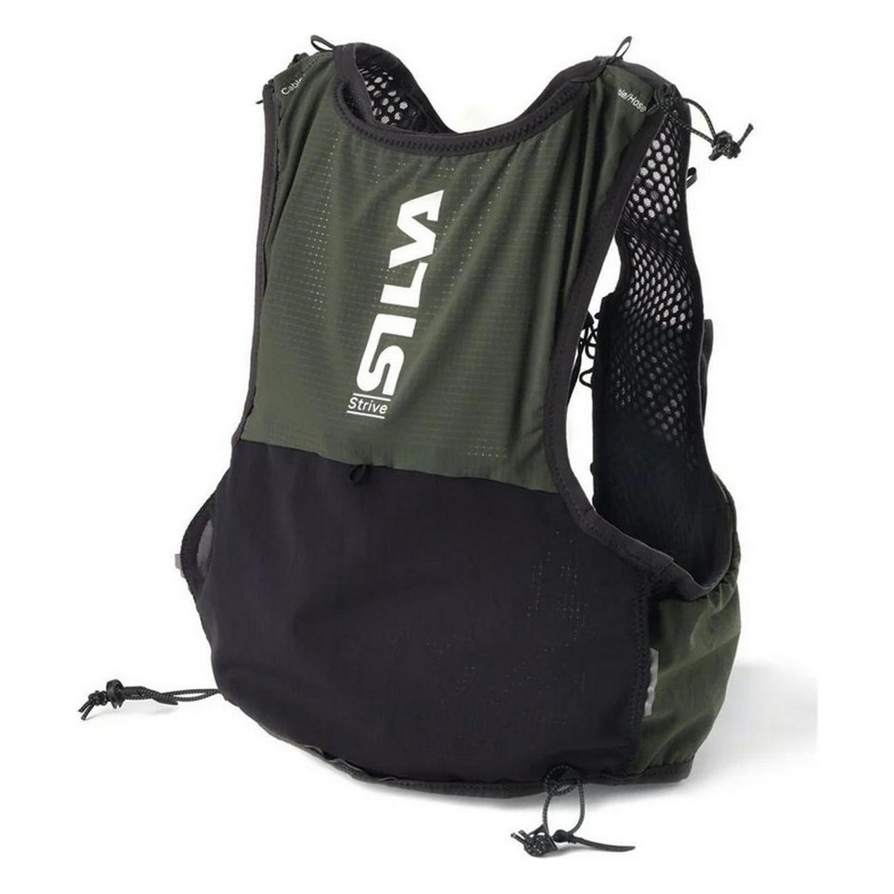 Gilet da Corsa Silva Strive 5 Verde XS - Leggero, Versatile e Traspirante con Capacità di 5 Litri - 3 - Attrezzatura trail runni