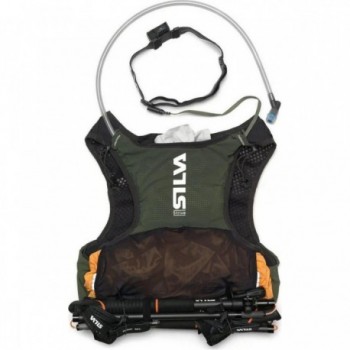 Gilet da Corsa Silva Strive 5 Verde XS - Leggero, Versatile e Traspirante con Capacità di 5 Litri - 9 - Attrezzatura trail runni