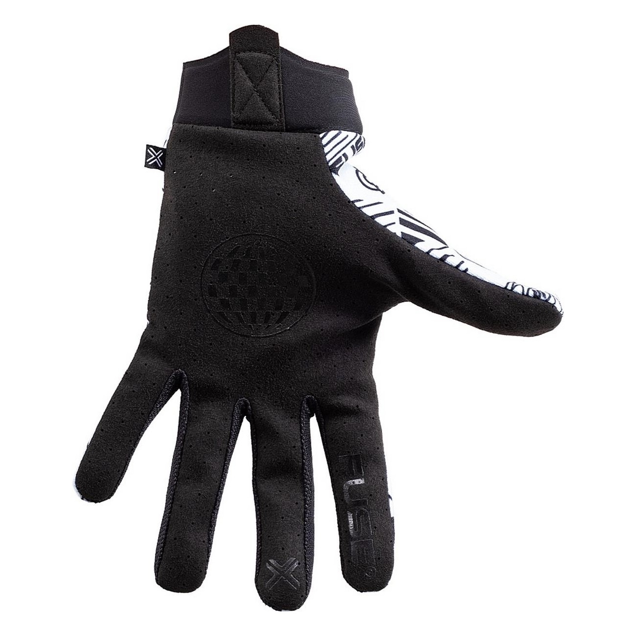 Omega Fuse Glove Size S White-Black: Elegance and Performance - 3