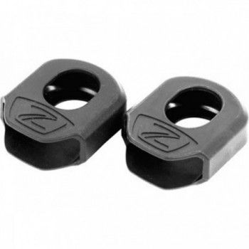 Crank Armor XL Crank Protectors in Black Thermoplastic for SRAM, Shimano & More - 1